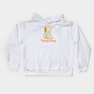 medieval beekeeper Kids Hoodie